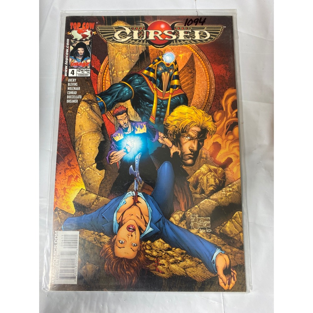 Cursed 4 Top Cow Image Comics 2004 Romano Molenaar Ben Avery Modern Age Fantasy